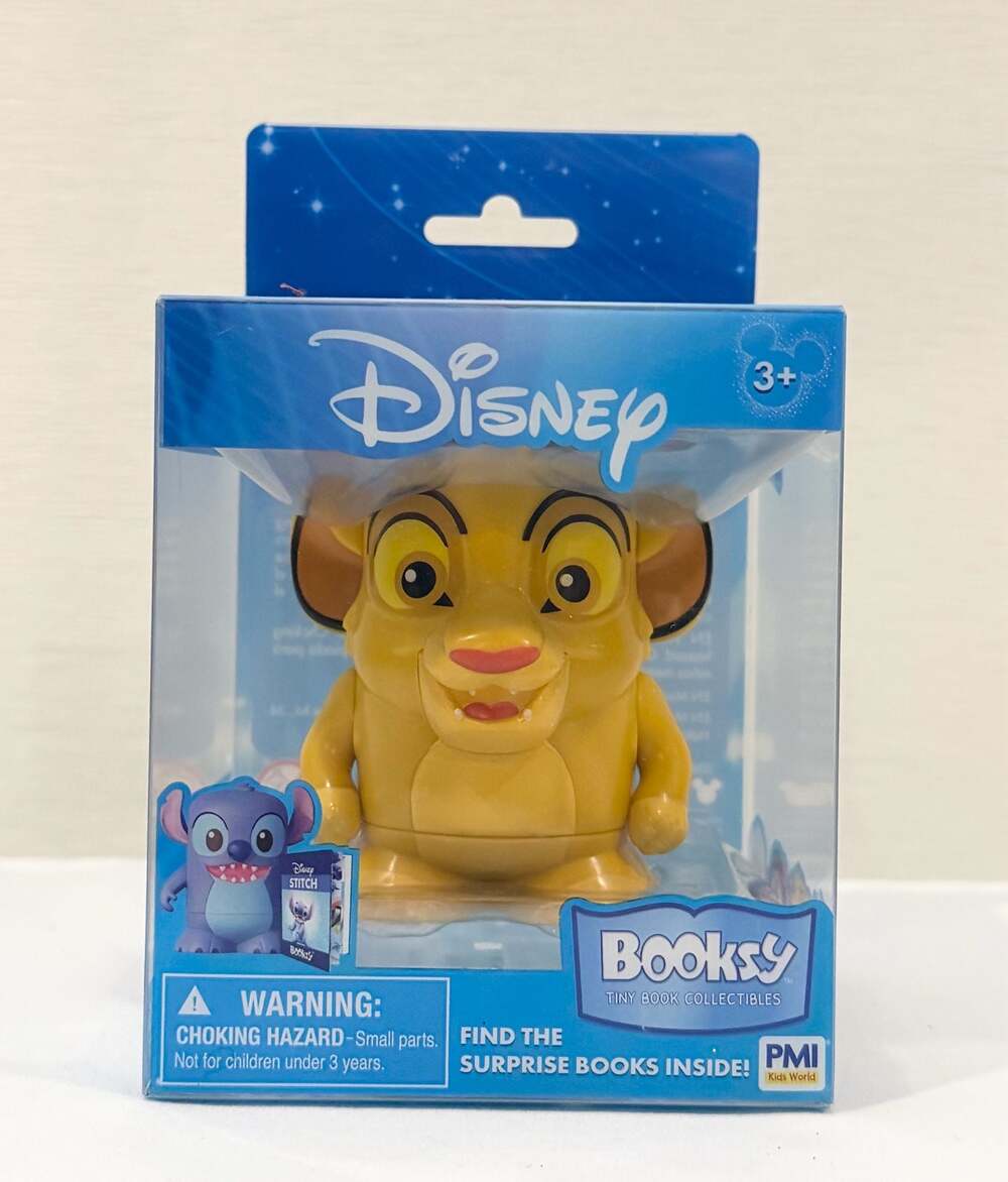 Disney The Lion King Simba Booksy Tiny Book Collectible Figure by PMI